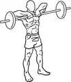 Barbell end