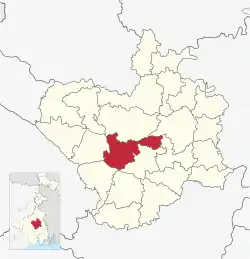 Location in West Bengal