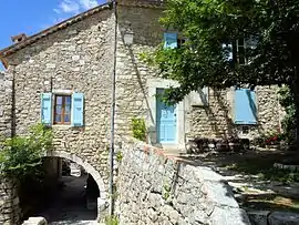 The town hall of Bargème