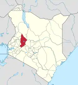 Location in Kenya