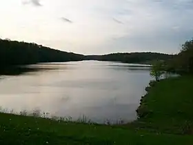 Dam at Barkcamp State Park