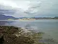 Looking across the mouth of Lochs Carron and Kishorn to the Applecross peninsula