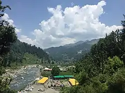 View of Barot Valley in June 2019