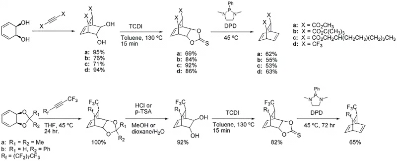 Substituted Barrelene Synthesis