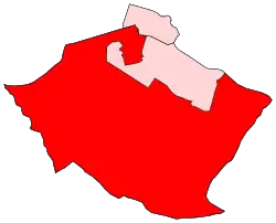 Location of Casco Histórico de Vallecas