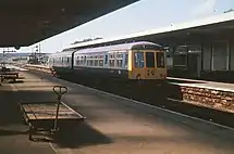 Looking north-west towards Carlisle, photographed in September 1976.