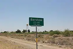 Barstow city limits