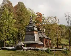 Wooden Greek Catholic church of the Lemkos