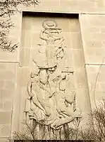 Elizabeth Wyn Wood's Bas-relief at Toronto Metropolitan University, Toronto