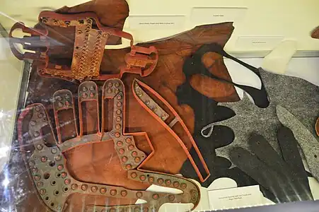 Baseball glove production