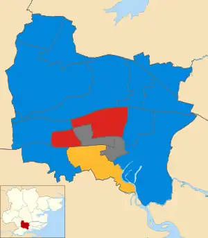 2006 results map