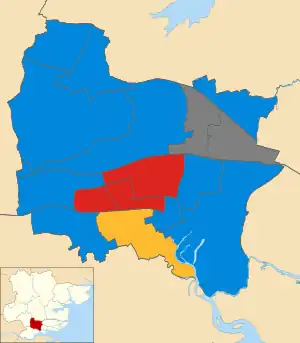 2008 results map