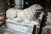 Lion sculpture