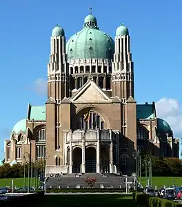 National Basilica of the Sacred Heart in Koekelberg (Brussels), Belgium (1919–69)