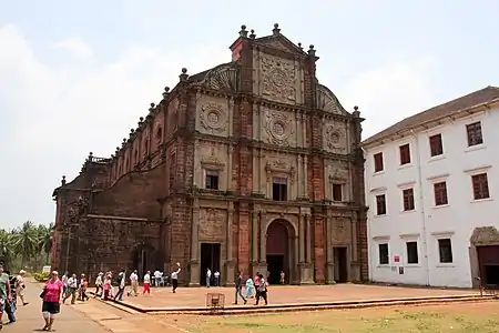 Image 24Basilica of Bom Jesus. A World Heritage Site built in Baroque style and completed in 1604 AD. It has the body of St Francis Xavier. (from Baroque architecture)