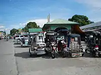 Public market and tricycle terminal