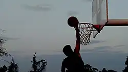 Layup in basketball