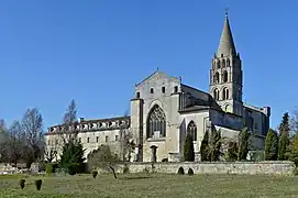 Bassac Abbey (12th -18th centuries), Bassac, Charente, France