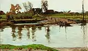 Nicolaas Bastert (1890): Veerpont aan de Vecht, private collection.