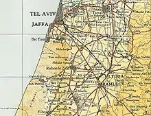 Jaffa 1945 1:250,000