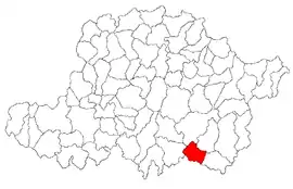 Location in Arad County