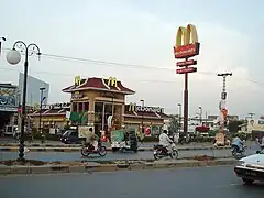 McDonald's outlet at Batala Colony, Faisalabad