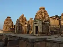 Bateshwar Hindu temples in Madhya Pradesh was built by the Gurjara-Pratiharas.