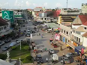 Road No. 3 near the central market