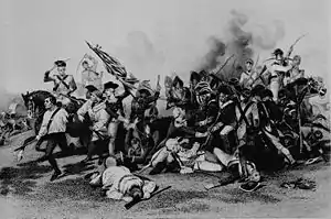 Image 27The death of General Johann de Kalb at the Battle of Camden (from British Army during the American Revolutionary War)