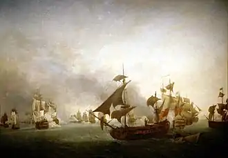 The Battle of Grenada, Paris, Musée national de la Marine.