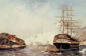 Battle of Lyngør (painting)