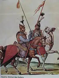 Ottoman Sipahis at the Battle of Vienna in 1683