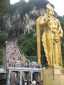 Image 22Batu Caves temple built by Tamil Malaysians in c. 1880s. (from Tamils)