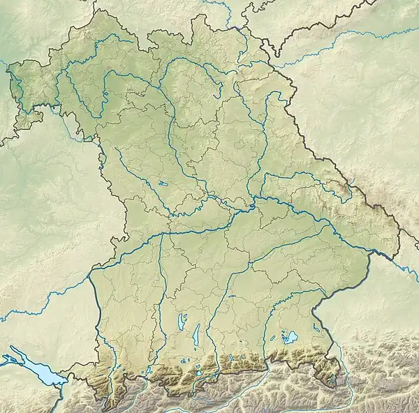 Ottenberg is located in Bavaria