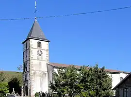 The church in Bazoilles-et-Ménil