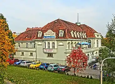 View from Bernardyński Bridge