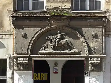 Detail of the tympanum