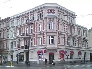 Main frontage