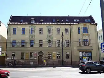 Current view from Jagiellońska street