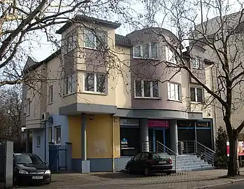 Main elevation from Markwarta street