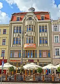 Former department store Siuchniński and Stobiecki at 20 Old Market square (1911).