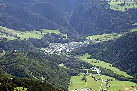 An aerial view of Beaufort