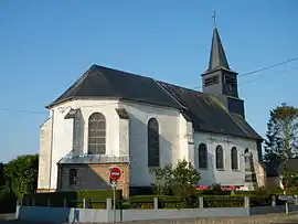 The church in Beaumetz