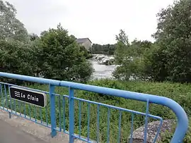 The Clain river, in Beaumont