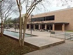 Civic Center entrance from plaza