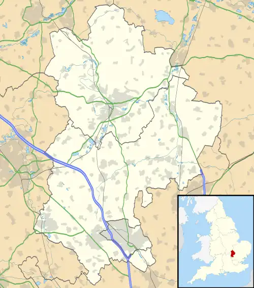 Chellington is located in Bedfordshire