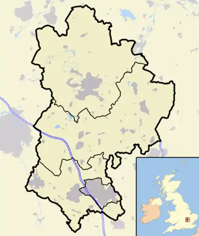 1999 Mid Bedfordshire District Council election is located in United Kingdom Bedfordshire 1974-2009