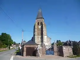 The church in Broyes