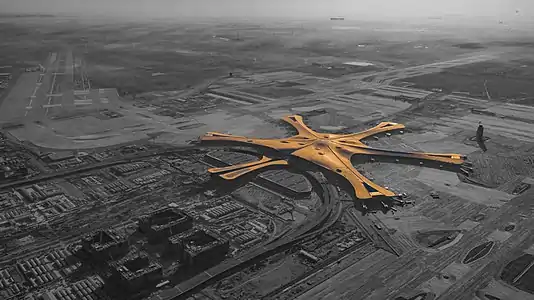 Beijing Daxing Airport in Beijing (2019)