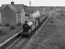 Bekan railway station (closed in 1963)